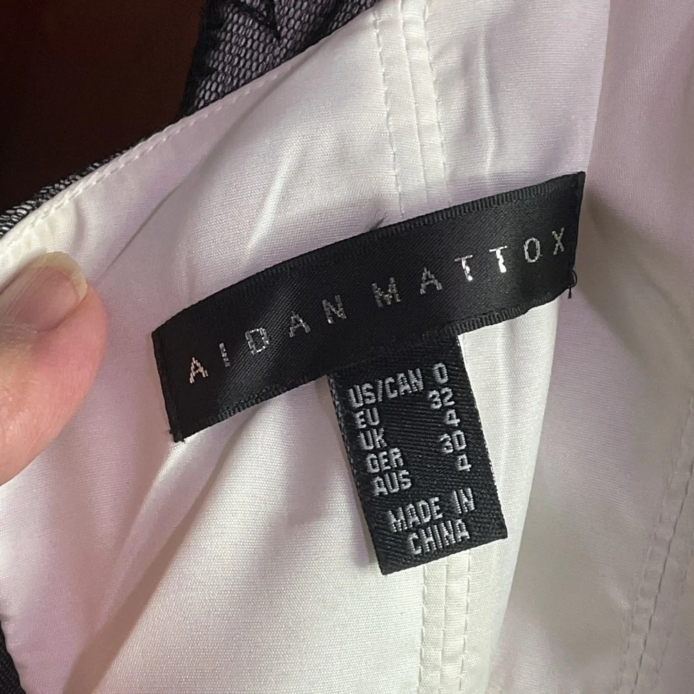 Aiden Mattox  Black Gown - Picture 11 of 14